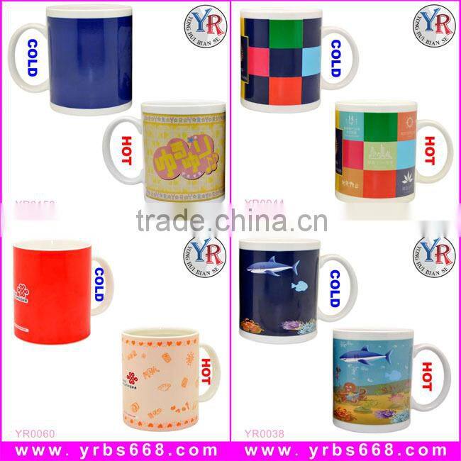 18 years factory selling advertisement customized photo white coffee sublimation mug