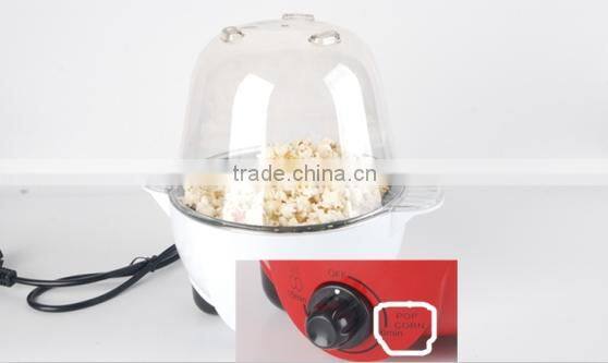 Big party oil-popped tenperature control popcorn machine