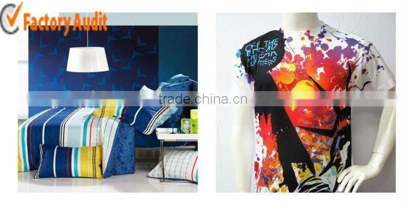 For silicone/textile of cotton digital Textile Pigment Ink 8 colors