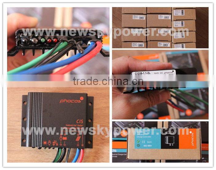 Good quality Phocos controller 100/30A pwm solar charge controller