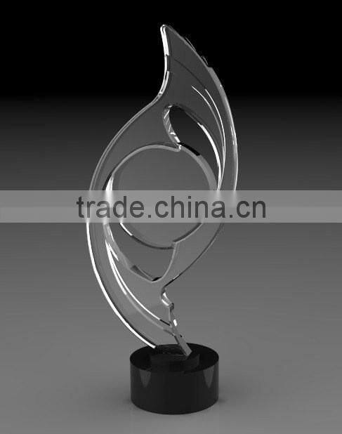 Top grade quality trophy with artificial style