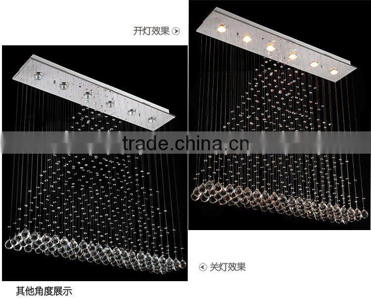 Hot selling Crystal Chandelier,Modern and simple crystal light, Crystal Ceiling Lamp,Crystal living room lamps