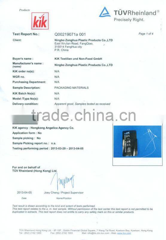 Custmer manufacture pp woven zipper plastic bag with laminated