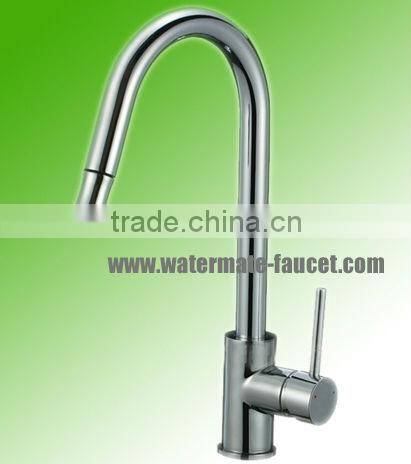 seul levier robinet evier de cuisine a bec retractable