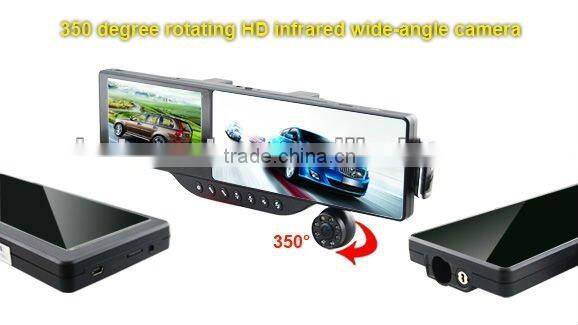 The E-Book reading 145 degree gps car dvr camera