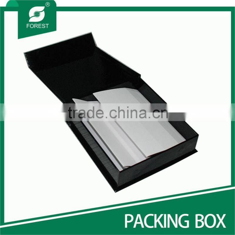 FOLDED PACKING BOX WITH MATT LAMINATION JEWELRY PACKING BOX