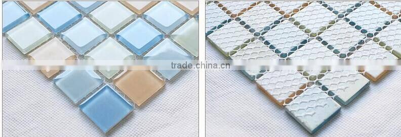 building material crystal glass mosaic tile