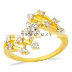 Gold Diamond Fashion Ring