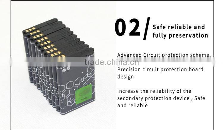 Customized different type mobile phone battery Lithium ion polymer rechargeable battery(BL-5C)