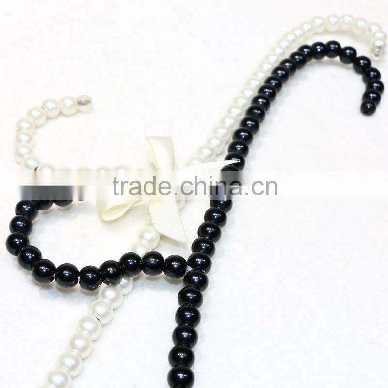 Pear beadedl clothes hanger for sale