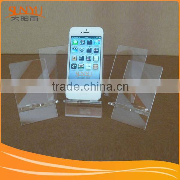 4.5" or 5" Fashion Clear Acrylic Phone Display stand (SUNYU)