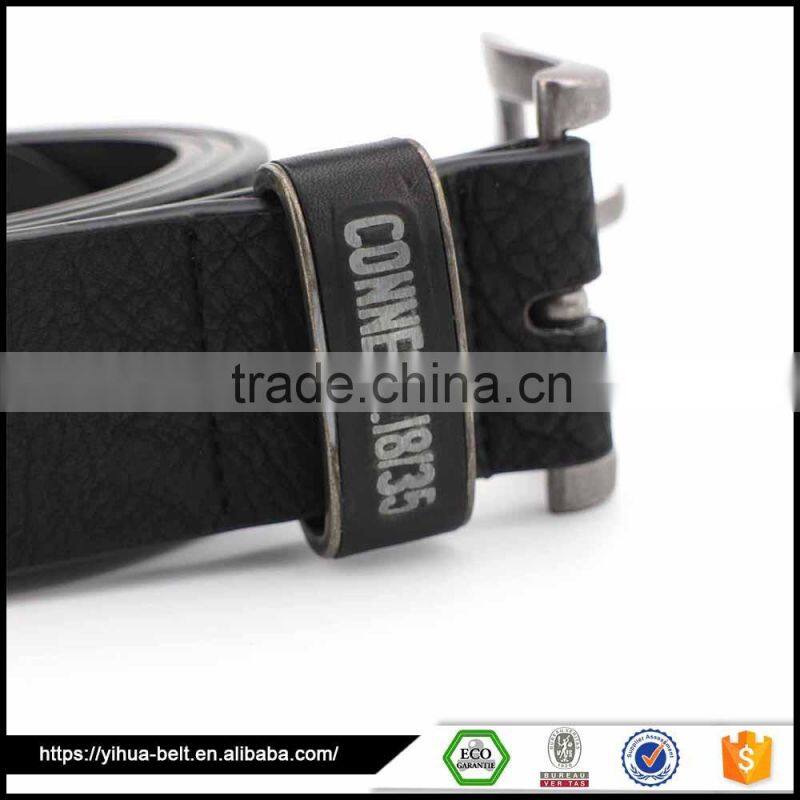 Wholesale Custom Fashion Antique silver men belt leather