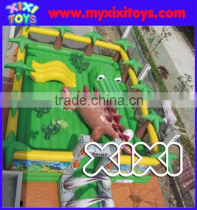 Outdoor kids inflatable playground,large inflatable fun city for children