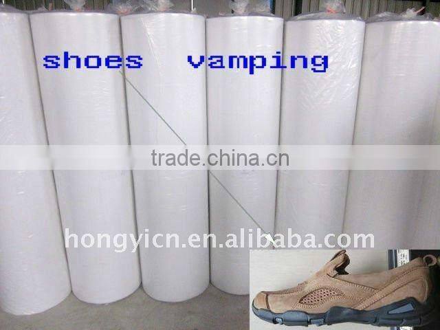 100% polyester nonwoven fabric for shoe interlinings