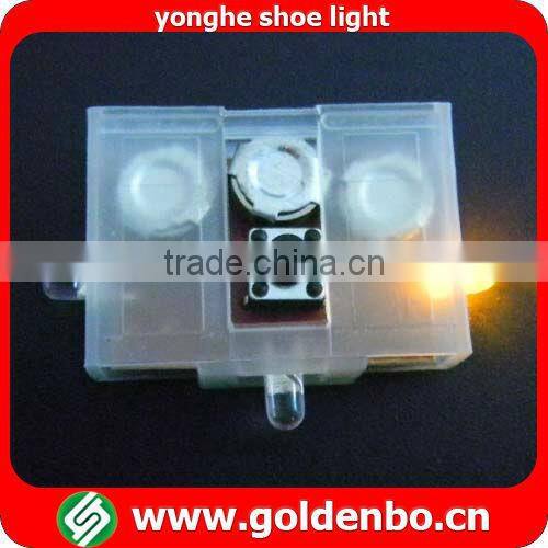 14 years LED flashing light child shoe decorations