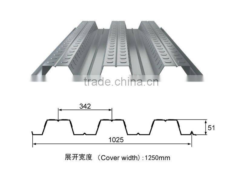 galvanized steel deck