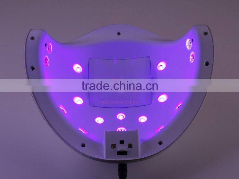 2015 Christmas promotion!!! 32W Portable LED Cordless Nail Lamp with Battery