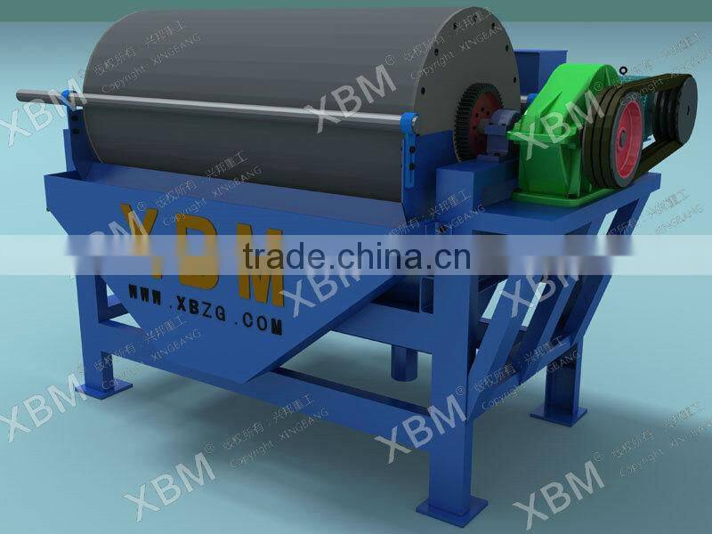 magnetic separator process / ore beneficiation line