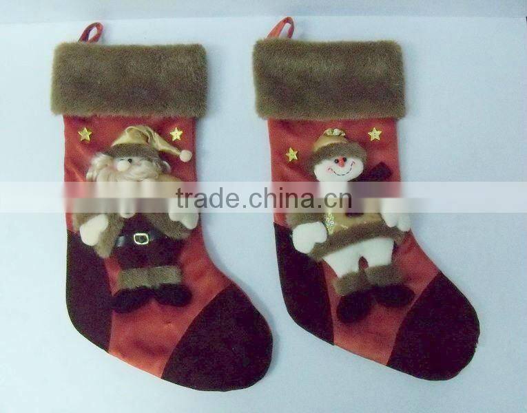 Santa design xmas stocking