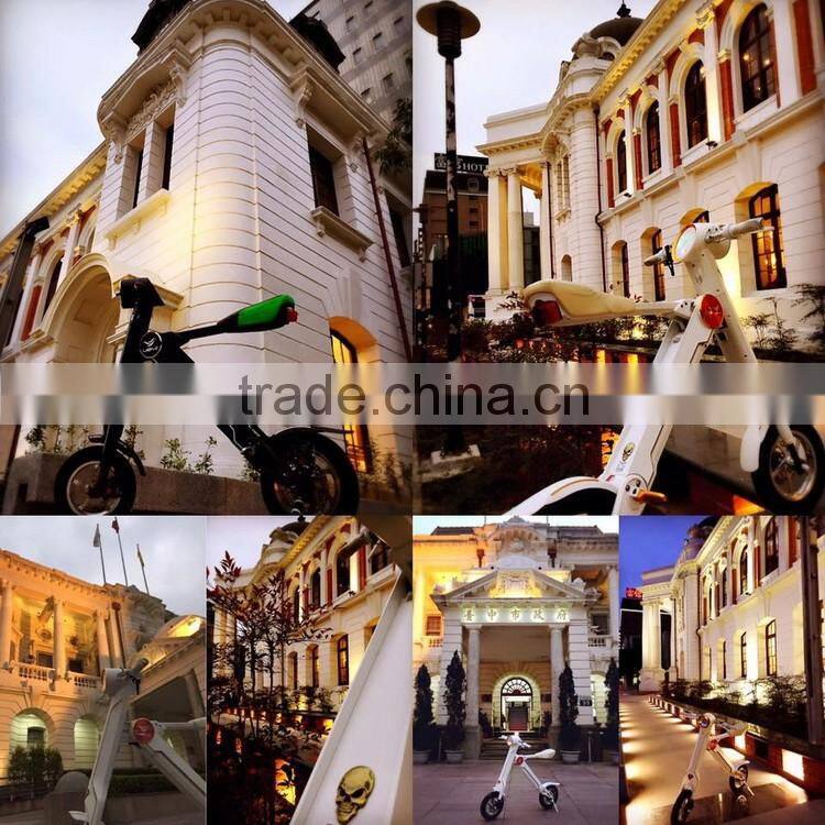 Fashion design durable bluetooth electric scooter