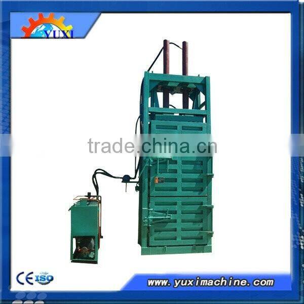 Factory Direct Sale Vertical Used scrap plastic baler