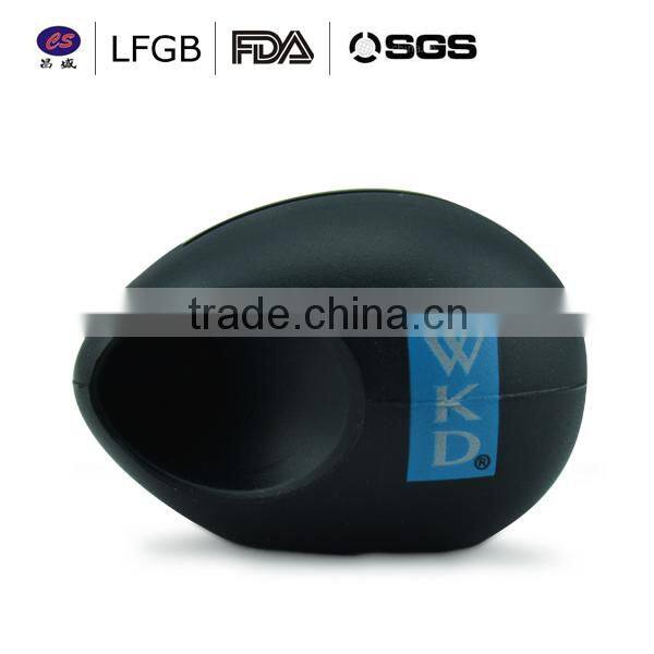 2014 best selling egg shape silicone loudspeaker / silicone holder for iPhone