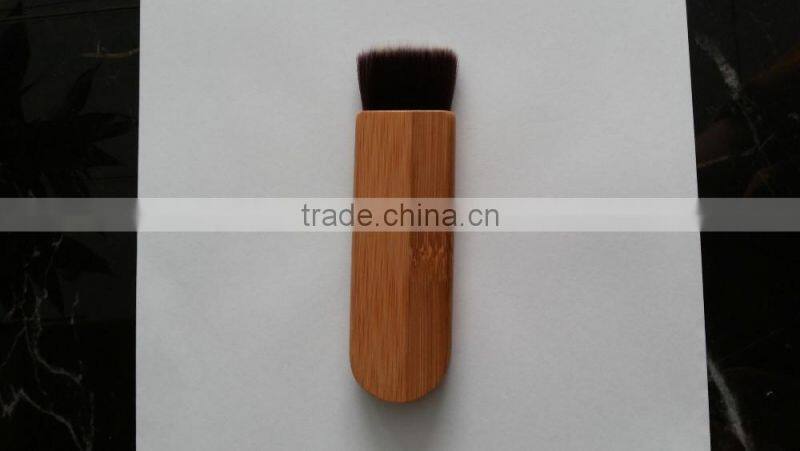 Panacea brush Natural bamboo handle big flat makeup brush