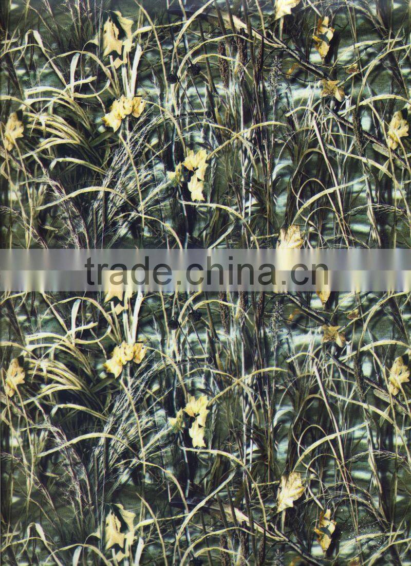 New Arrival Dazzle Graphic forest camo Hydrographic Film No.MA-130-1 Withered grass Camouflage Water Transfer Printing Film
