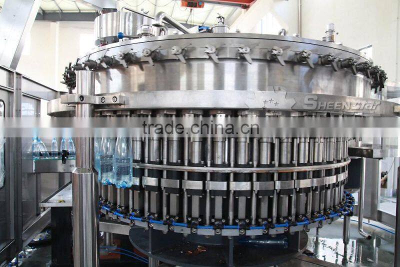 Cost effective Automatic PET Bottle Carbonated Water Filling Machine