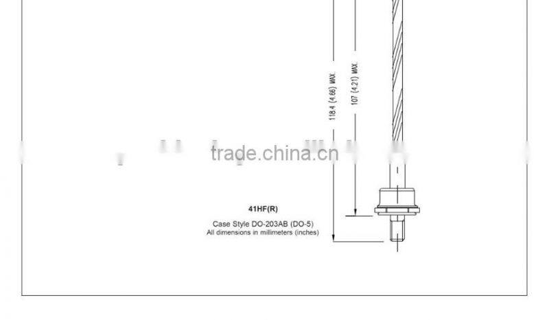 high voltage bolt nut diode 10f cl04-12