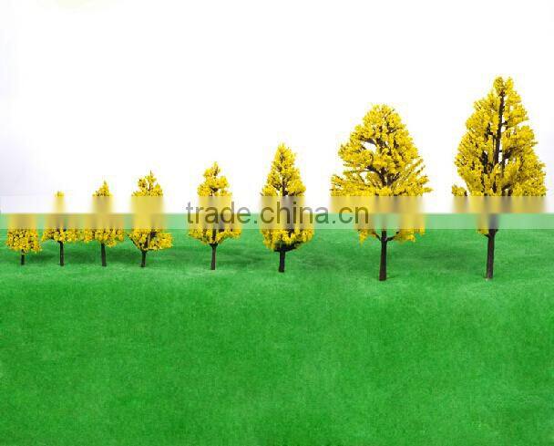 scale plastic model tree in building materials HO 3d models