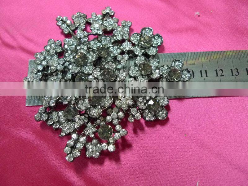 hot sales Elongated diamond flower diy wedding gown Wear Hats Accessories Accessories garment accessory