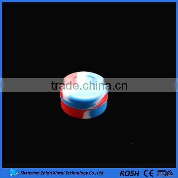 Eco-Friendly Reusable 7ml Silicone Wax Container