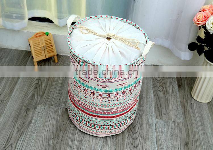 2015 new cotton folding waterproof and dustproof storage barrels