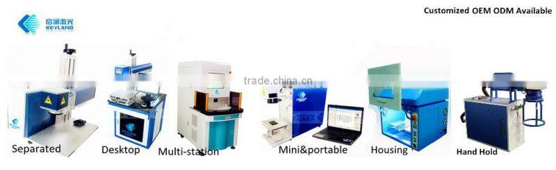 Keyland Laser Meta Engraving with Barcode Marking
