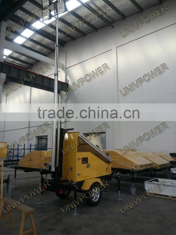 24V solar power light tower