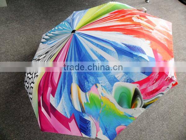 3 Fold Custom Print Umbrellas, All Kinds Printing Umbrellas