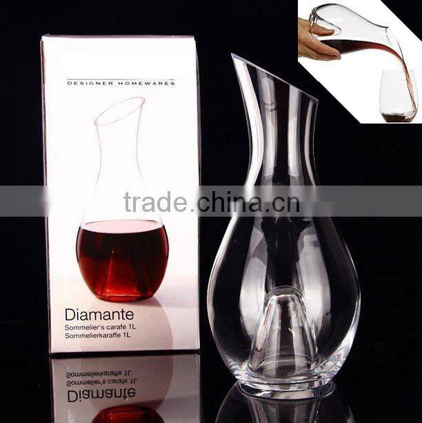 Set 5 Glass Wine Decanter set with decal