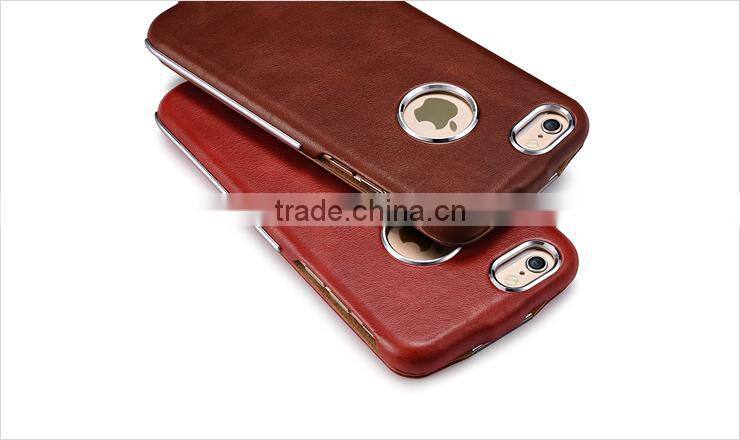 for iPhone6 4.7 inch real leather case