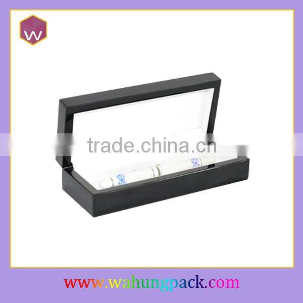 Top Grade Custom Wooden Writing Pen Packaging Box With Compartment Wholesale