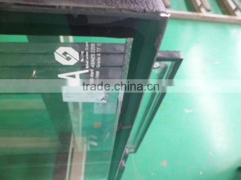 German thermal break solid wood double glazed casement windows