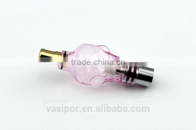 colorful wax glass skull vaporizer atomzier china wholesale !
