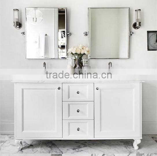 Hot Products 2015 Solid Wood Modern Bathroom Cabinet
