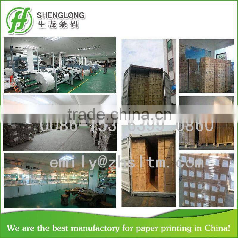 (PHOTO) 4-ply color paper with bar code sales order