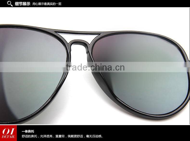 New product fashion sunglasses with color film wholesale