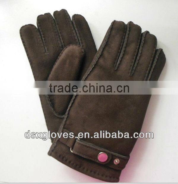 Hot Sale Real Lamb Fur Mittens for Ladies