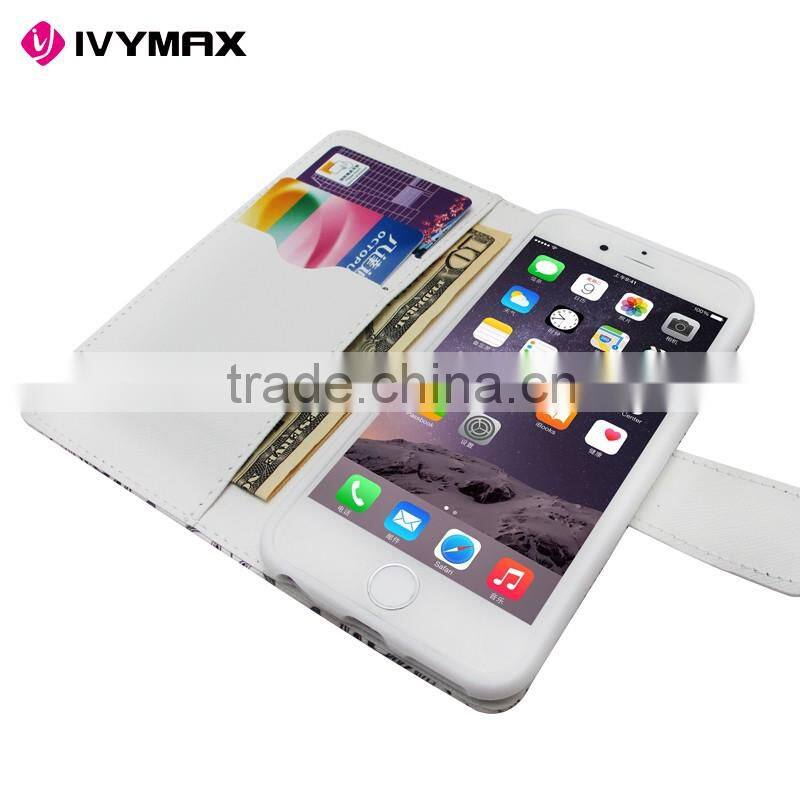 Free sample 2016 New Product cellphone case for iphone 6s Leather Wallet Case