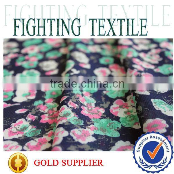new fashion 75d 100%polyester printed floral chiffon/georgette fabric