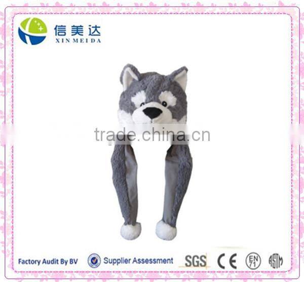 Softest and Bestest Husky Animal Hats