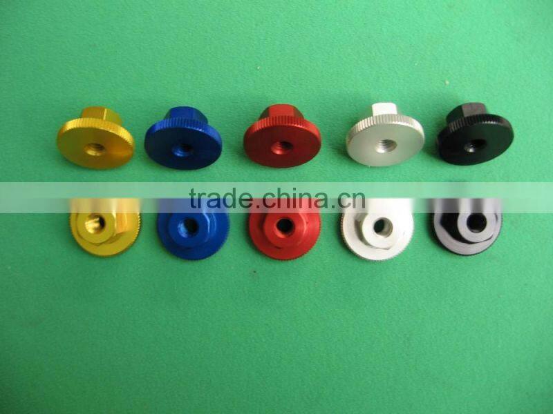 Speedway/Grasstrack Aluminum Rear Wheel Adjuster Nuts